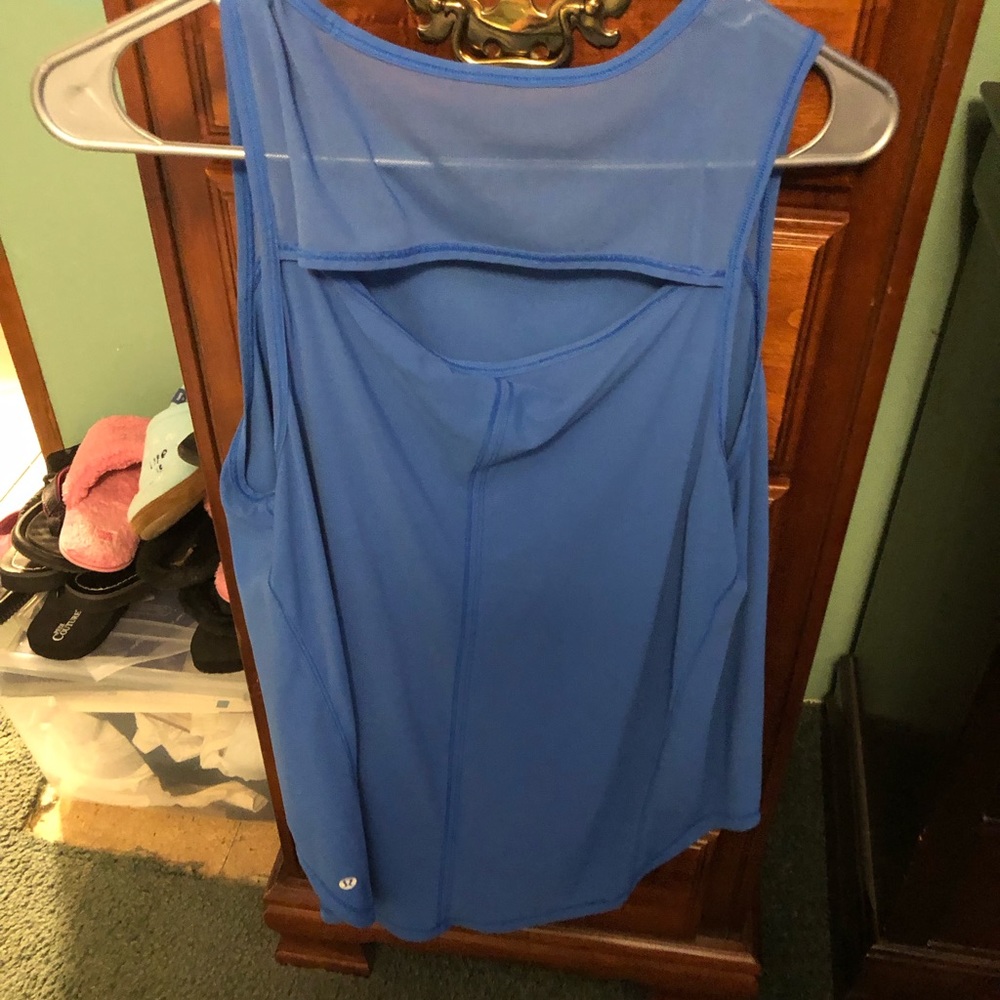 EUC Lululemon Athletica Running Royal Blue Tank No Stains Or Snags Don’t Wear